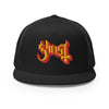 MERCHMOMENT Ghost Embroidered Logo Trucker Hat [Apparel] by Rock Band Apparel