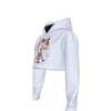 MERCHMOMENT Ghost In the Machine Women's Cropped Hoodie [Apparel] by Rock Band Apparel
