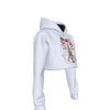 MERCHMOMENT Ghost In the Machine Women's Cropped Hoodie [Apparel] by Rock Band Apparel