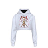 MERCHMOMENT Ghost In the Machine Women's Cropped Hoodie [Apparel] by Rock Band Apparel