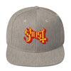 MERCHMOMENT Ghost Logo Embroidered Snapback Hat [Hat] by Rock Band Apparel