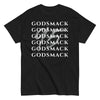 MERCHMOMENT Godsmack - Repeat Logo T-Shirt [Apparel] by Rock Band Apparel