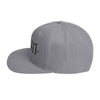 MERCHMOMENT HIM Classic Logo Grey Embroidered Snap Back Hat [Apparel] by Rock Band Apparel