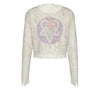 MERCHMOMENT Him Roses Women's Mesh Top [Apparel] by Rock Band Apparel