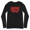 MERCHMOMENT Ice Nine Kills - Drip Logo Long Sleeve T-Shirt [Apparel] by Rock Band Apparel