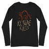 MERCHMOMENT Ice Nine Kills - Scratchy Cat Long Sleeve T-Shirt [Apparel] by Rock Band Apparel