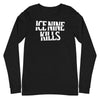 MERCHMOMENT Ice Nine Kills - Slash Logo Long Sleeve T-Shirt [Apparel] by Rock Band Apparel