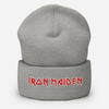 MERCHMOMENT Iron Maiden Embroidered Beanie [Hat] by Rock Band Apparel