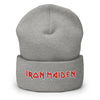 MERCHMOMENT Iron Maiden Embroidered Beanie [Hat] by Rock Band Apparel