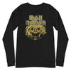 MERCHMOMENT Iron Maiden - Stacked Logo Long Sleeve T-Shirt [Apparel] by Rock Band Apparel