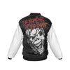 MERCHMOMENT Iron Maiden Tres Logos Bomber Jacket [Jacket] by Rock Band Apparel