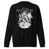 MERCHMOMENT Iron Maiden - Trooper Black and White Sweatshirt [Apparel] by Rock Band Apparel