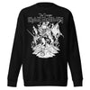 MERCHMOMENT Iron Maiden - Trooper Black and White Sweatshirt [Apparel] by Rock Band Apparel