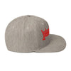 MERCHMOMENT Judas Priest Electric Logo Gray Snapback Hat [Hat] by Rock Band Apparel