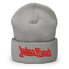 MERCHMOMENT Judas Priest Embroidered Logo Beanie [Hat] by Rock Band Apparel