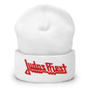 MERCHMOMENT Judas Priest Embroidered Logo Beanie [Hat] by Rock Band Apparel