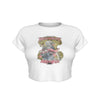 MERCHMOMENT Megadeth Built for Speed Women's Crop Top [Apparel] by Rock Band Apparel