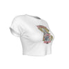 MERCHMOMENT Megadeth Built for Speed Women's Crop Top [Apparel] by Rock Band Apparel