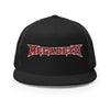 MERCHMOMENT MegaDeth Electric Logo Embroidered Trucker Hat [Apparel] by Rock Band Apparel
