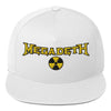 MERCHMOMENT MegaDeth Nuclear Logo Embroidered Snapback Hat [Hat] by Rock Band Apparel