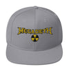 MERCHMOMENT MegaDeth Nuclear Winter Embroidered Snapback Hat [Apparel] by Rock Band Apparel