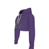 MERCHMOMENT Megadeth Vic Suit Women's Cropped Hoodie [Apparel] by Rock Band Apparel