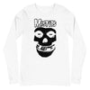 MERCHMOMENT Misfits - Black Skull Long Sleeve T-Shirt [Apparel] by Rock Band Apparel
