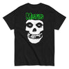 MERCHMOMENT Misfits - Green Skull T-Shirt [Apparel] by Rock Band Apparel
