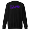MERCHMOMENT Misfits - Purple Drip Logo Sweatshirt [Apparel] by Rock Band Apparel