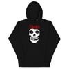 MERCHMOMENT Misfits - Red Skull Hoodie [Apparel] by Rock Band Apparel