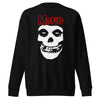 MERCHMOMENT Misfits - Red Skull Sweatshirt [Apparel] by Rock Band Apparel