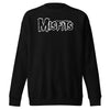 MERCHMOMENT Misfits - White Drip Logo Sweatshirt [Apparel] by Rock Band Apparel