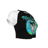 MERCHMOMENT Motley Crue Allister Baseball Women's Crop Top [Apparel] by Rock Band Apparel