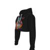 MERCHMOMENT Motley Crue Allister Fiend Women's Cropped Hoodie [Apparel] by Rock Band Apparel