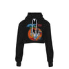 MERCHMOMENT Motley Crue Allister Fiend Women's Cropped Hoodie [Apparel] by Rock Band Apparel
