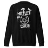 MERCHMOMENT Motley Crue - Black and White Logo Sweatshirt [Apparel] by Rock Band Apparel