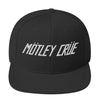 MERCHMOMENT Motley Crue Classic Logo Black Embroidered Snap Back Hat [Apparel] by Rock Band Apparel