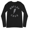 MERCHMOMENT Motley Crue - Core Logo Long Sleeve T-Shirt [Apparel] by Rock Band Apparel