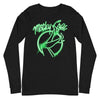 MERCHMOMENT Motley Crue - Neon Green Girls Long Sleeve T-Shirt [Apparel] by Rock Band Apparel