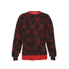 MERCHMOMENT Motley Crue Pentagram All Over Print Sweatshirt [Apparel] by Rock Band Apparel