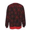 MERCHMOMENT Motley Crue Pentagram All Over Print Sweatshirt [Apparel] by Rock Band Apparel