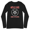 MERCHMOMENT Motley Crue - Pentagram Shout Long Sleeve T-Shirt [Apparel] by Rock Band Apparel