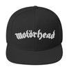MERCHMOMENT Motorhead Arched Logo Embroidered Snapback Hat [Apparel] by Rock Band Apparel