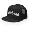 MERCHMOMENT Motorhead Arched Logo Embroidered Trucker Hat [Apparel] by Rock Band Apparel