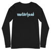 MERCHMOMENT Motorhead - Blue Logo Long Sleeve T-Shirt [Apparel] by Rock Band Apparel