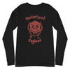 MERCHMOMENT Motorhead - Checkered Warpig Long Sleeve T-Shirt [Apparel] by Rock Band Apparel