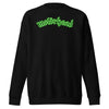 MERCHMOMENT Motorhead - Neon Green Moon Sweatshirt [Apparel] by Rock Band Apparel