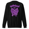 MERCHMOMENT Motorhead - Neon Purple Warpig Sweatshirt [Apparel] by Rock Band Apparel