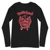MERCHMOMENT Motorhead - Neon Red Warpig Long Sleeve T-Shirt [Apparel] by Rock Band Apparel