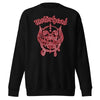 MERCHMOMENT Motorhead - Neon Red Warpig Sweatshirt [Apparel] by Rock Band Apparel